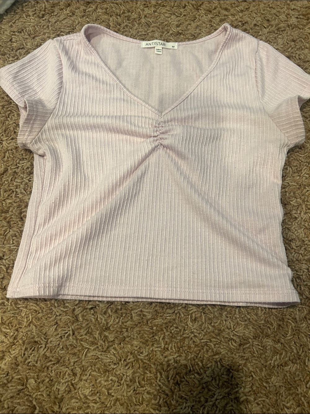 women’s pink top
